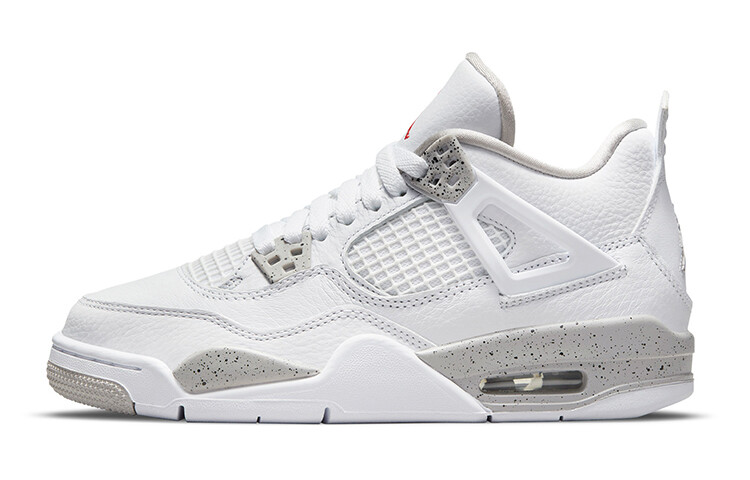 Кроссовки Jordan Air Jordan 4 Vintage Basketball, белый/светло-серый