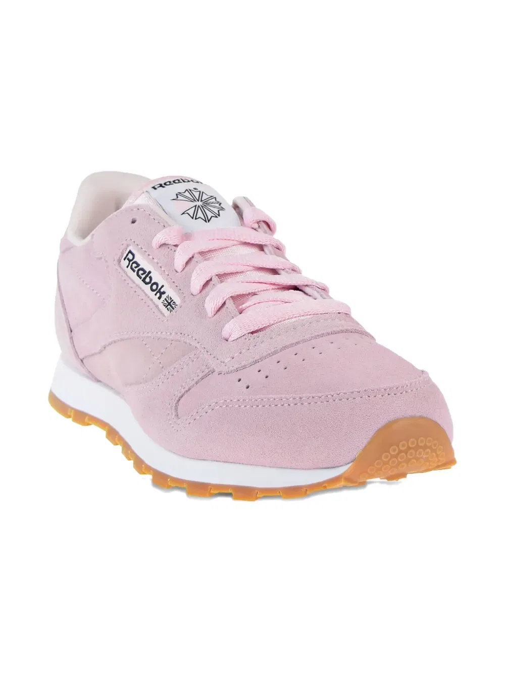 Классические пастельные тона, кроссовки "розовый/классический белый" Reebok Kids