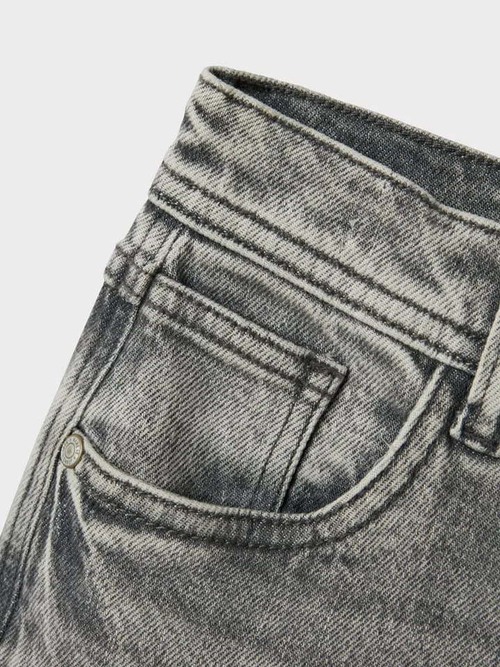 Джинсы Comfort fit Name it, светло-серый — фото 4