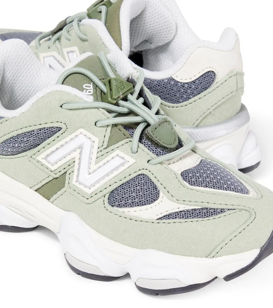 Детские кроссовки 9060 New Balance Kids, зеленый — фото 4