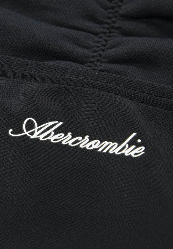 Купальник с затянутым силуэтом и вырезами Abercrombie & Fitch, Black Beauty — фото 3