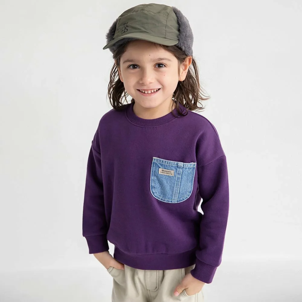 Толстовка на флисовой подкладке Branshes, purple