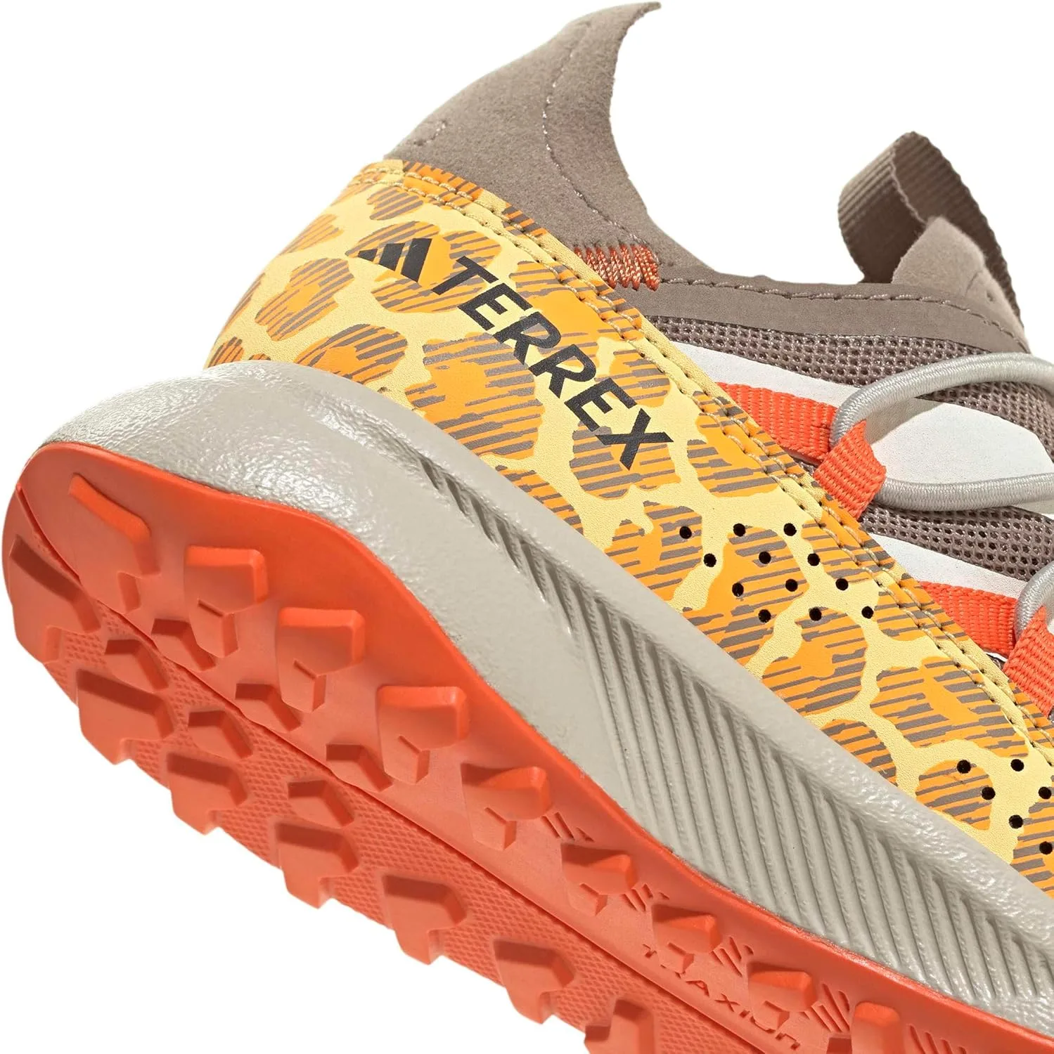 Детские кроссовки Adidas Terrex Voyager 21 Heat.RDY, белый/оранжевый/коричневый — фото 4