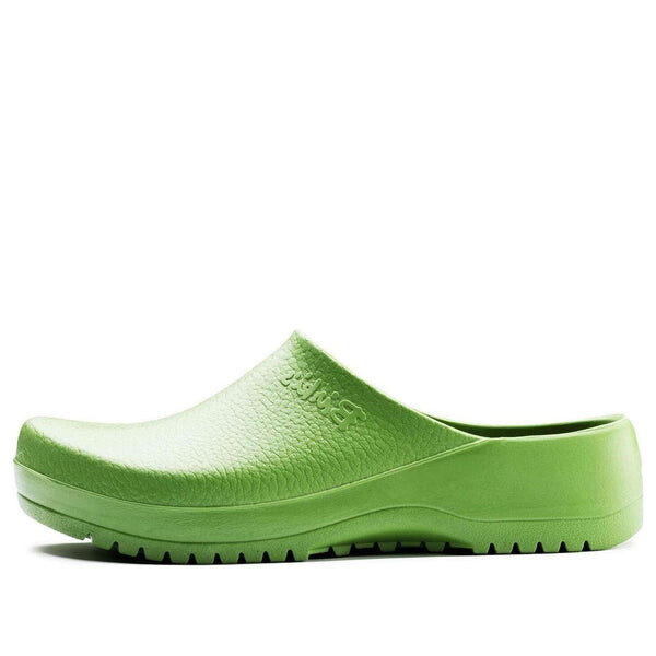 

Тапочки super-birki polyurethane 'apple green' Birkenstock, зеленый