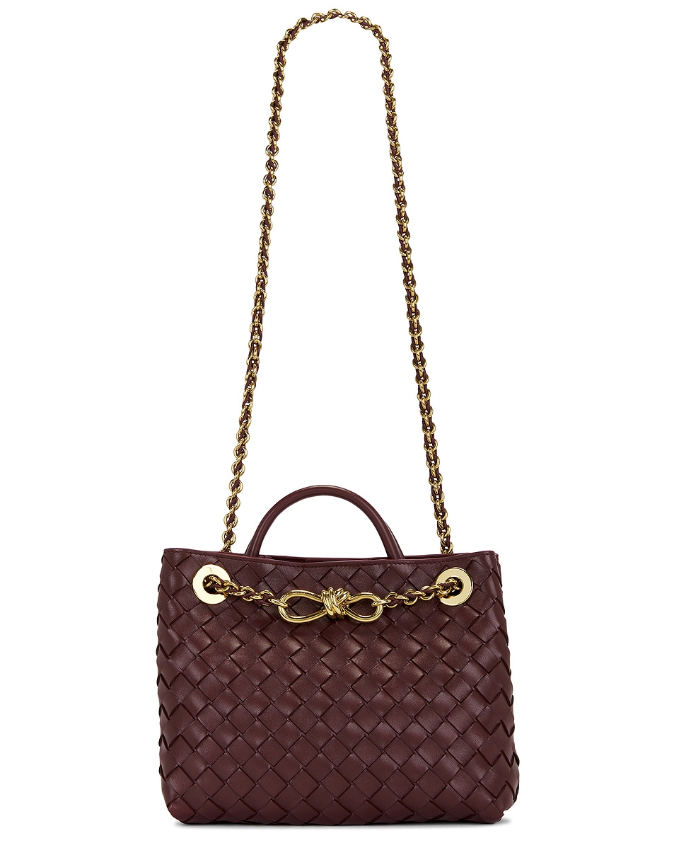 

Маленькая сумка Andiamo Bottega Veneta, цвет Madder Brown & Muse Brass, Коричневый, Маленькая сумка Andiamo Bottega Veneta, цвет Madder Brown & Muse Brass