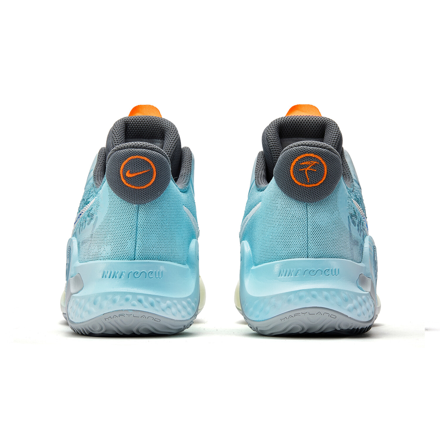 

Баскетбольные кроссовки Trey 5 унисекс средней высоты, синие/желтые Nike