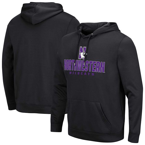 

Мужской черный свитшот Northwestern Wildcats Colosseum