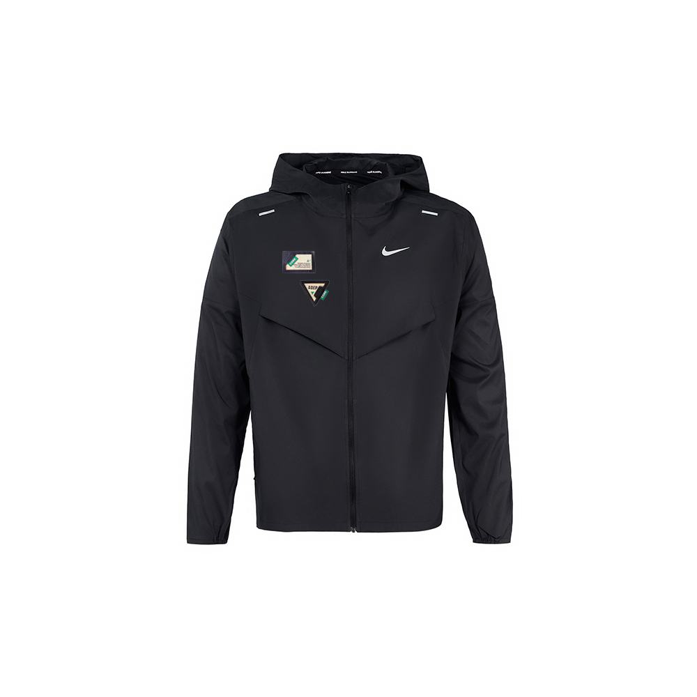 

Nike Мужская дышащая одежда с защитой от солнца черного цвета, Black