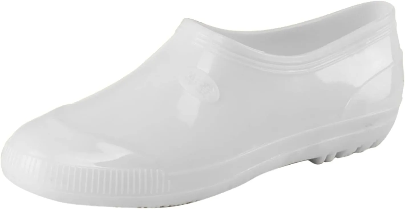 Мужские непромокаемые ботинки Generisch Rain Shoes, качественные резиновые сапоги мужские, широкие сапоги на голенище, гладкие, нескользящие, рабочие сапоги, садовая обувь, ботинки на платформе, резиновые сапоги, белый