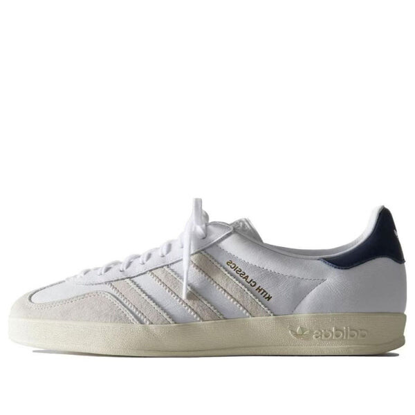 

Кроссовки x kith gazelle для помещений Adidas, белый