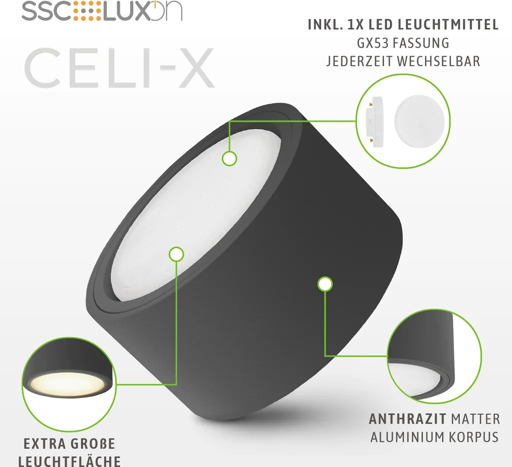 

Потолочный светильник SSC-LUXon