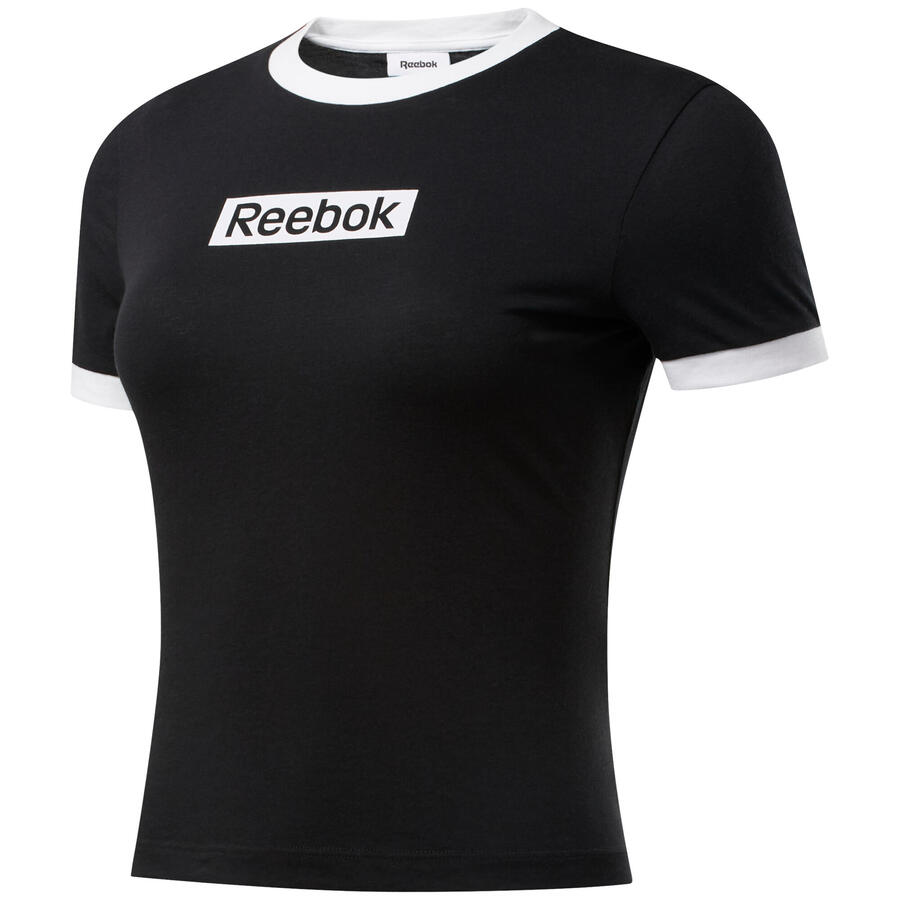 

Женская футболка Reebok TE Linear Logo Slim