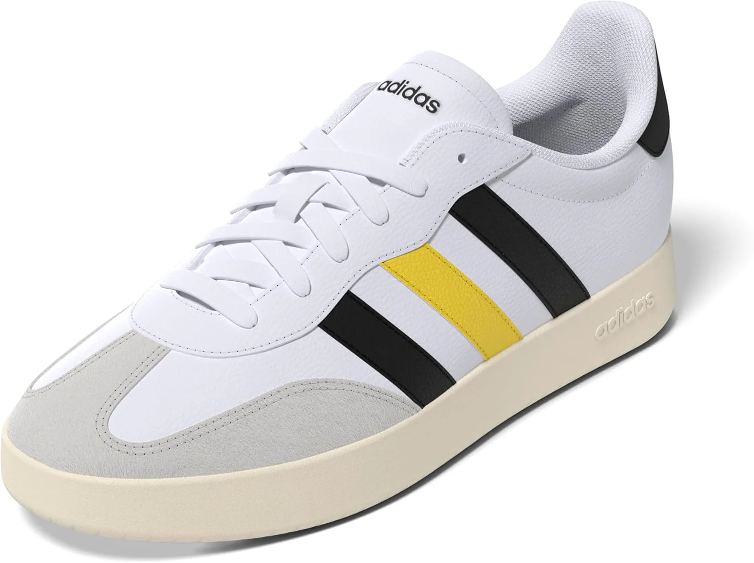 

Мужские модные кроссовки Adidas Barreda, белый/черный/желтый
