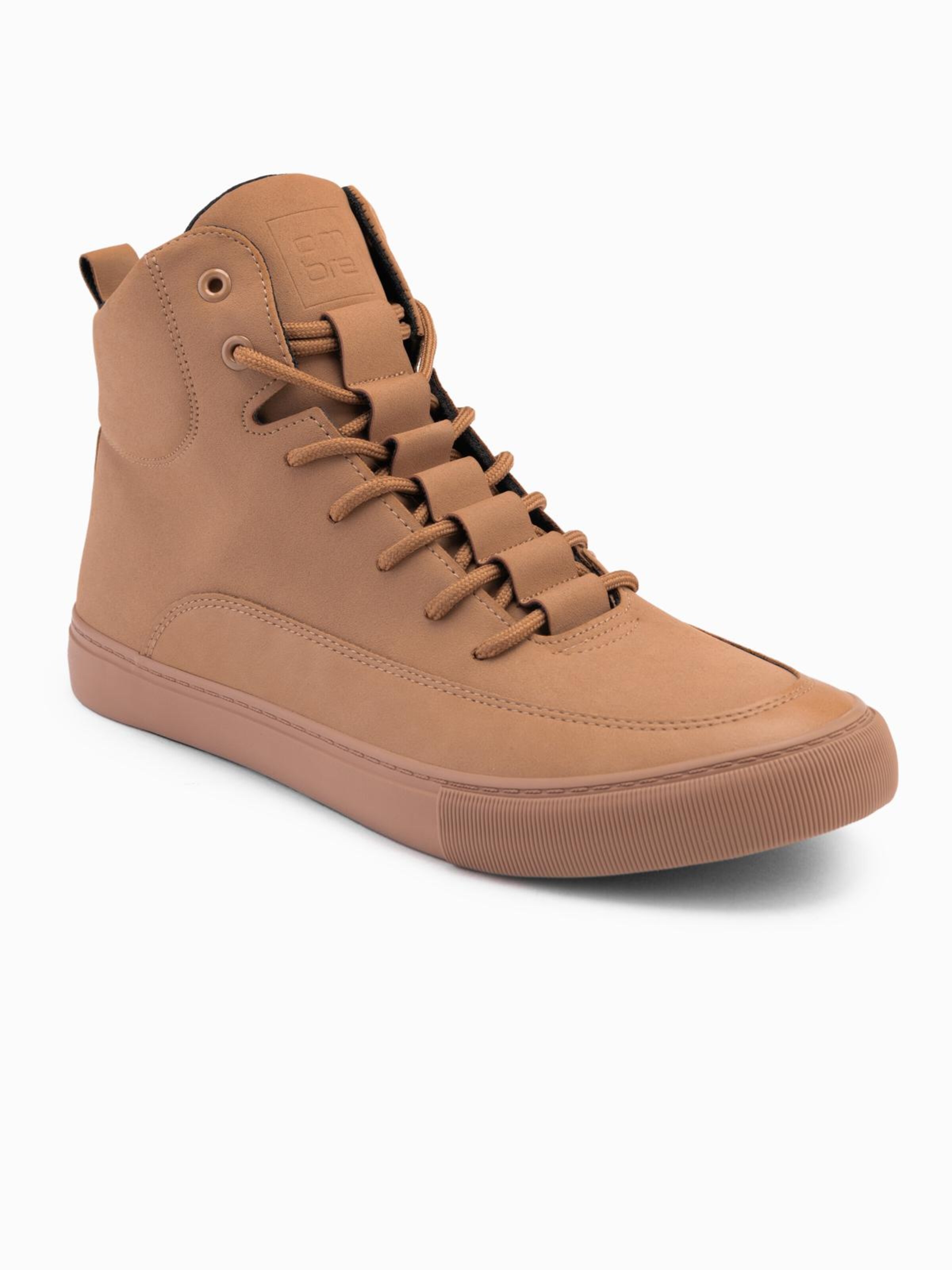 Ombre Кроссовки High-Top 'Fosh-0176' в цвете Cognac — фото 4