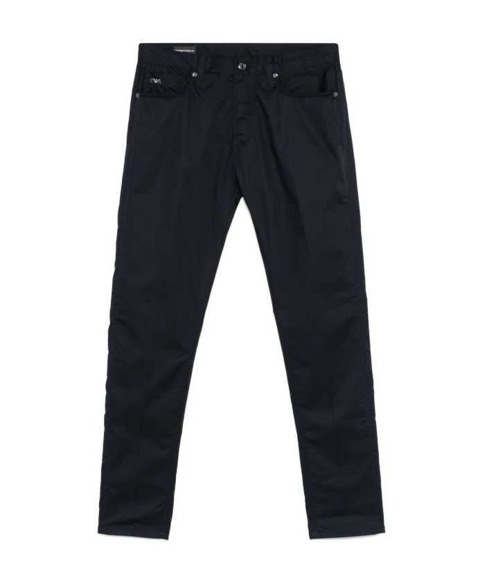 

Синие джинсы в классическом стиле Emporio Armani, синий