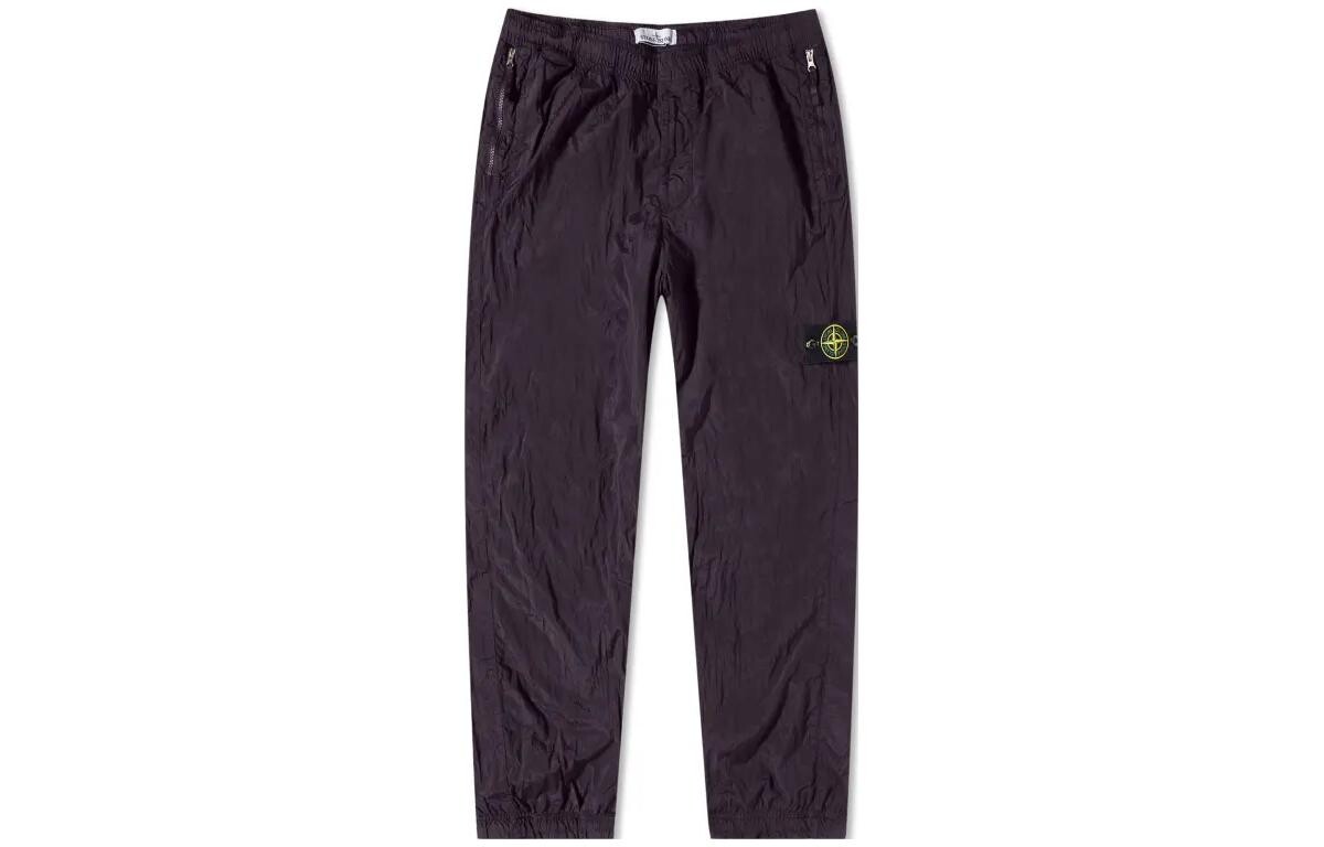 

SS23 Нейлон Мета Повседневные Брюки Мужские Чернила Stone Island, черный