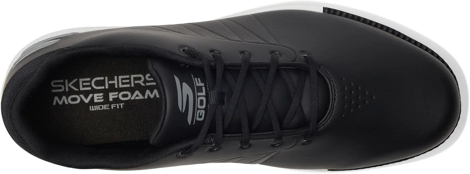 Кроссовки для гольфа Skechers Go Golf Tempo GF без шипов 214099 2025 - Натуральный / Серый, черно-белый — фото 2