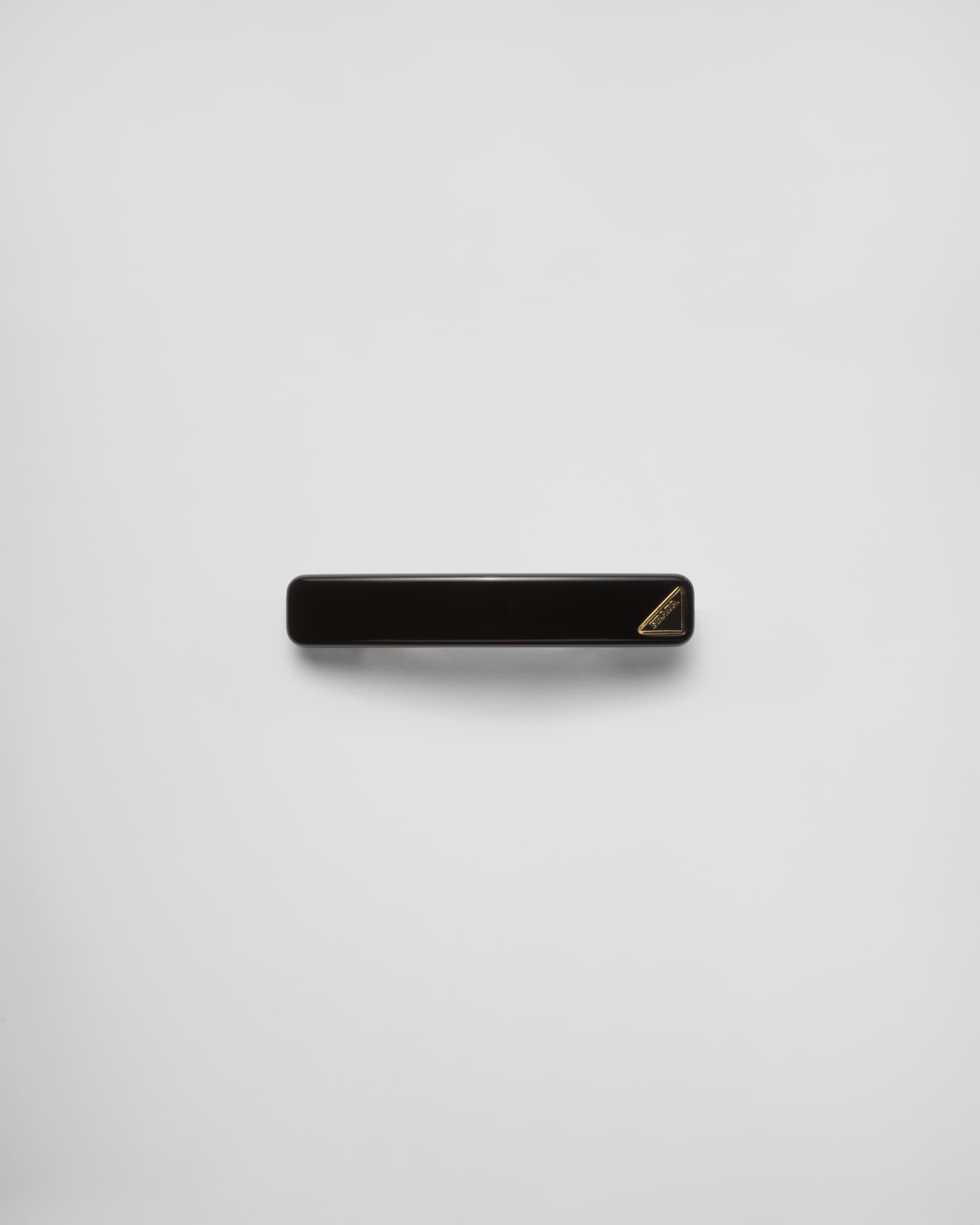 

Заколка для волос из плексигласа Prada, черный