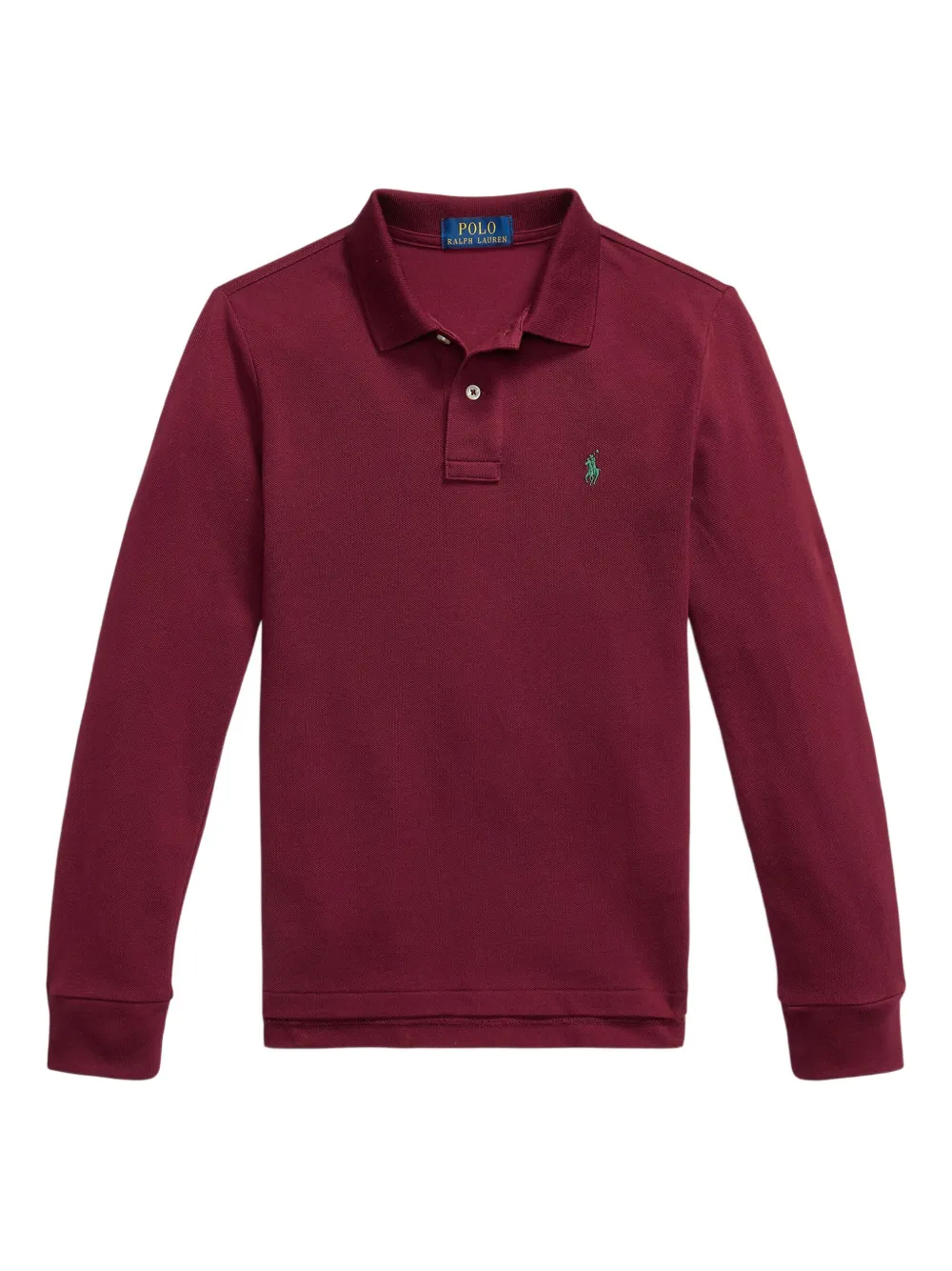 

Рубашка поло с длинными рукавами POLO RALPH LAUREN KIDS, красный