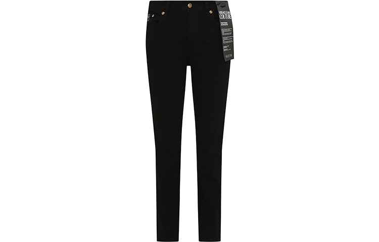 

Джинсы Versace Mid rise Slim fit VERSACE JEANS COUTURE, черный
