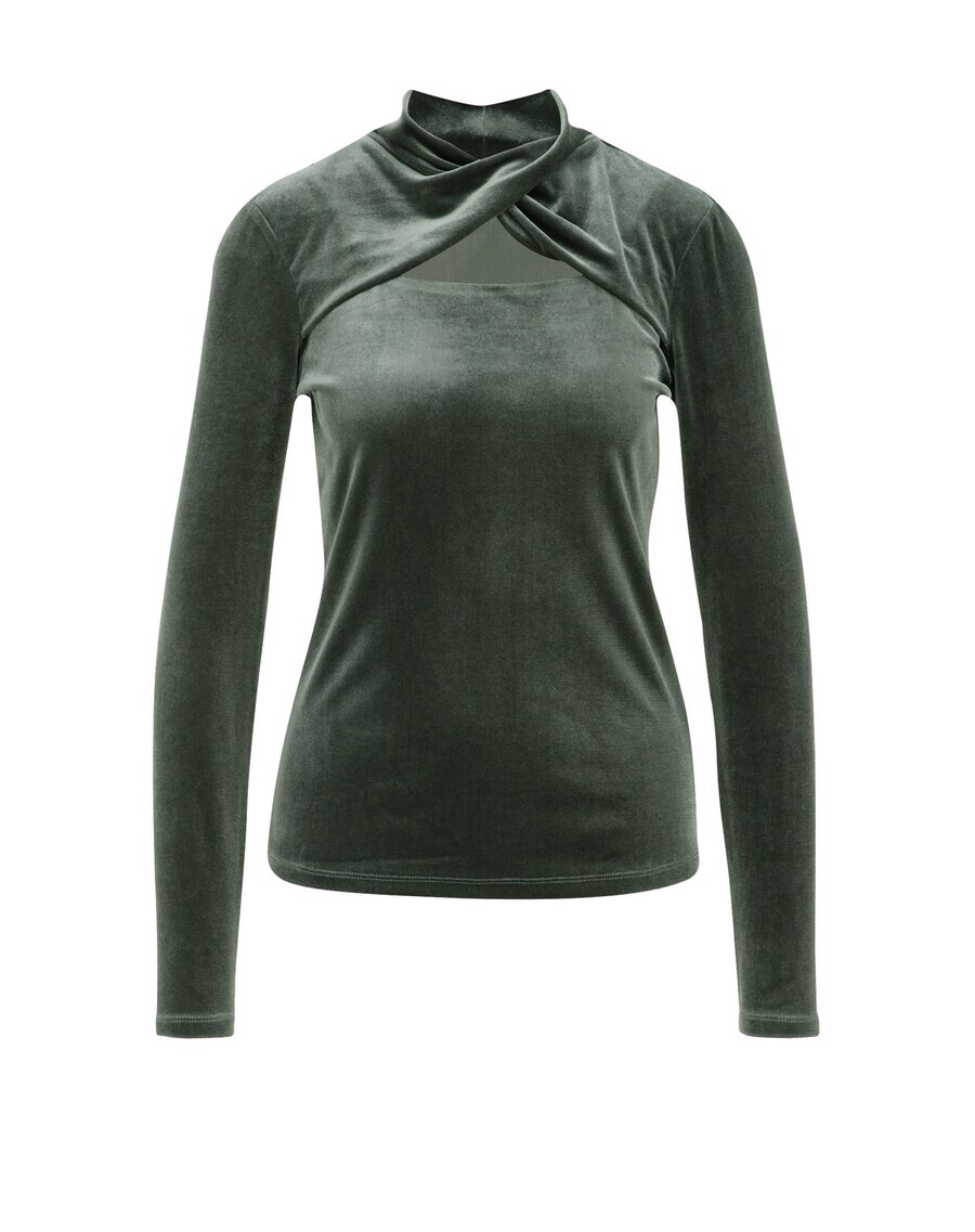 

Лонгслив WE Fashion Shirt, зеленый