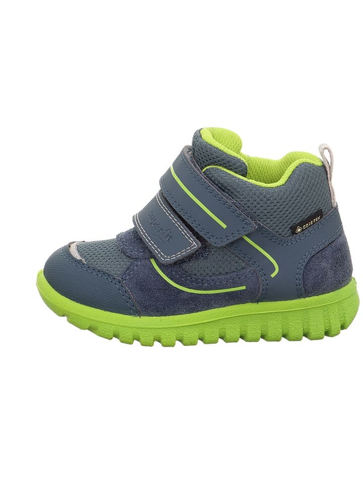 

Высокие кроссовки superfit Leder-Sneakers Sport 7, цвет Blau/Grün