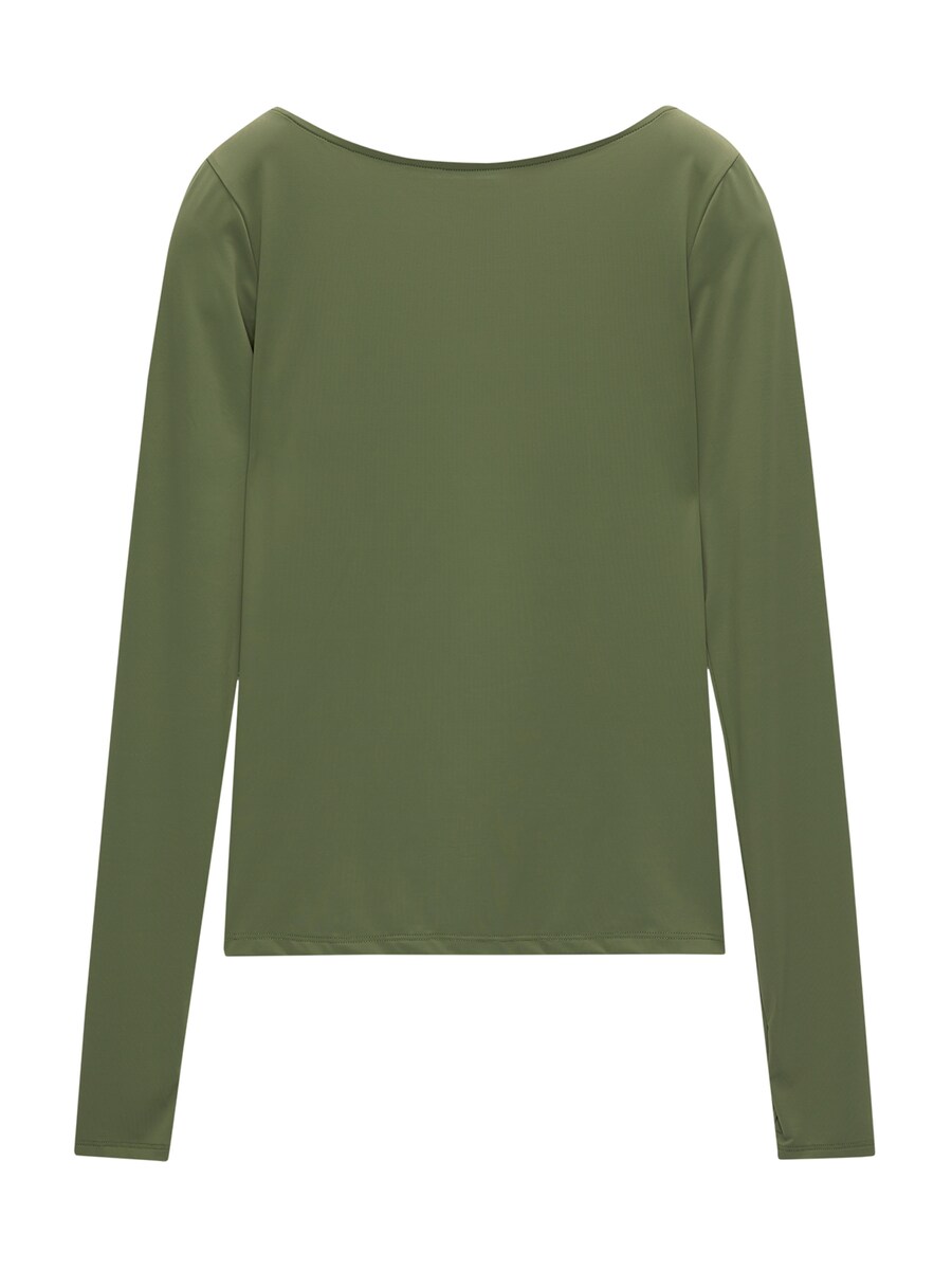 

Рубашка Pull&Bear, оливковый