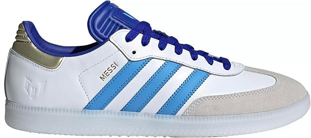 

Мужские кроссовки Adidas Samba, белый/синий/золотой