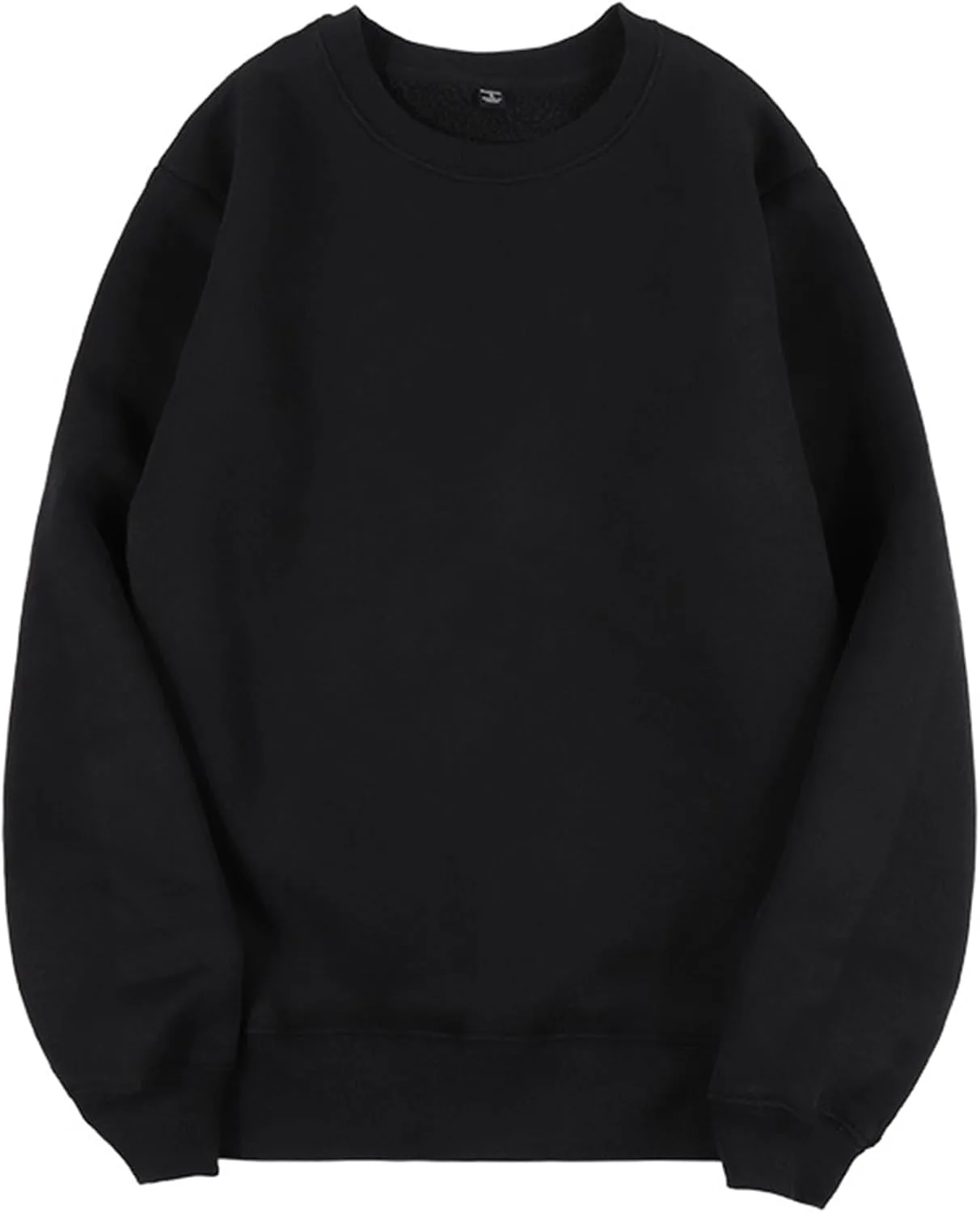 

Теплый свитшот с длинным рукавом, круглый вырез, однотонный limcmelf