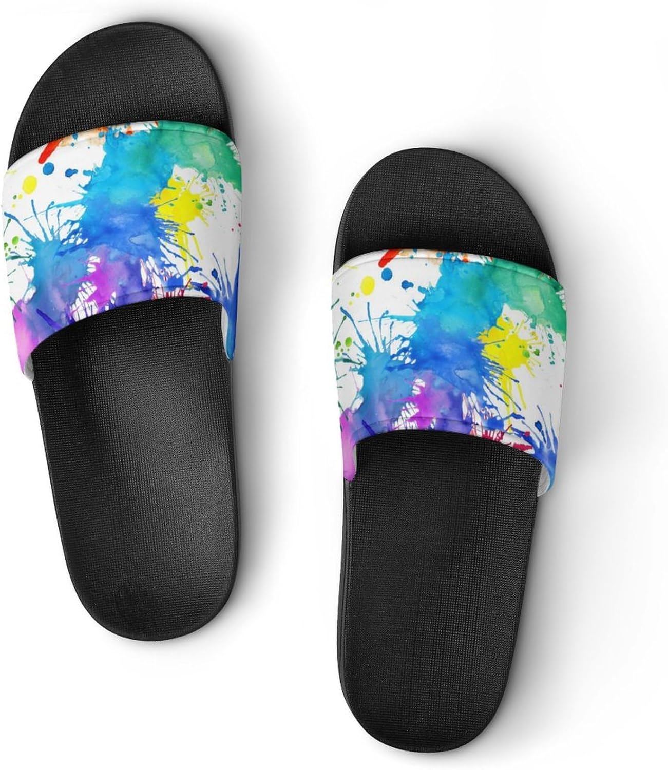 

Унисекс сланцы с принтом «Эскиз ананаса»- сланцы с принтом, можно носить дома и на улице Generic, черный