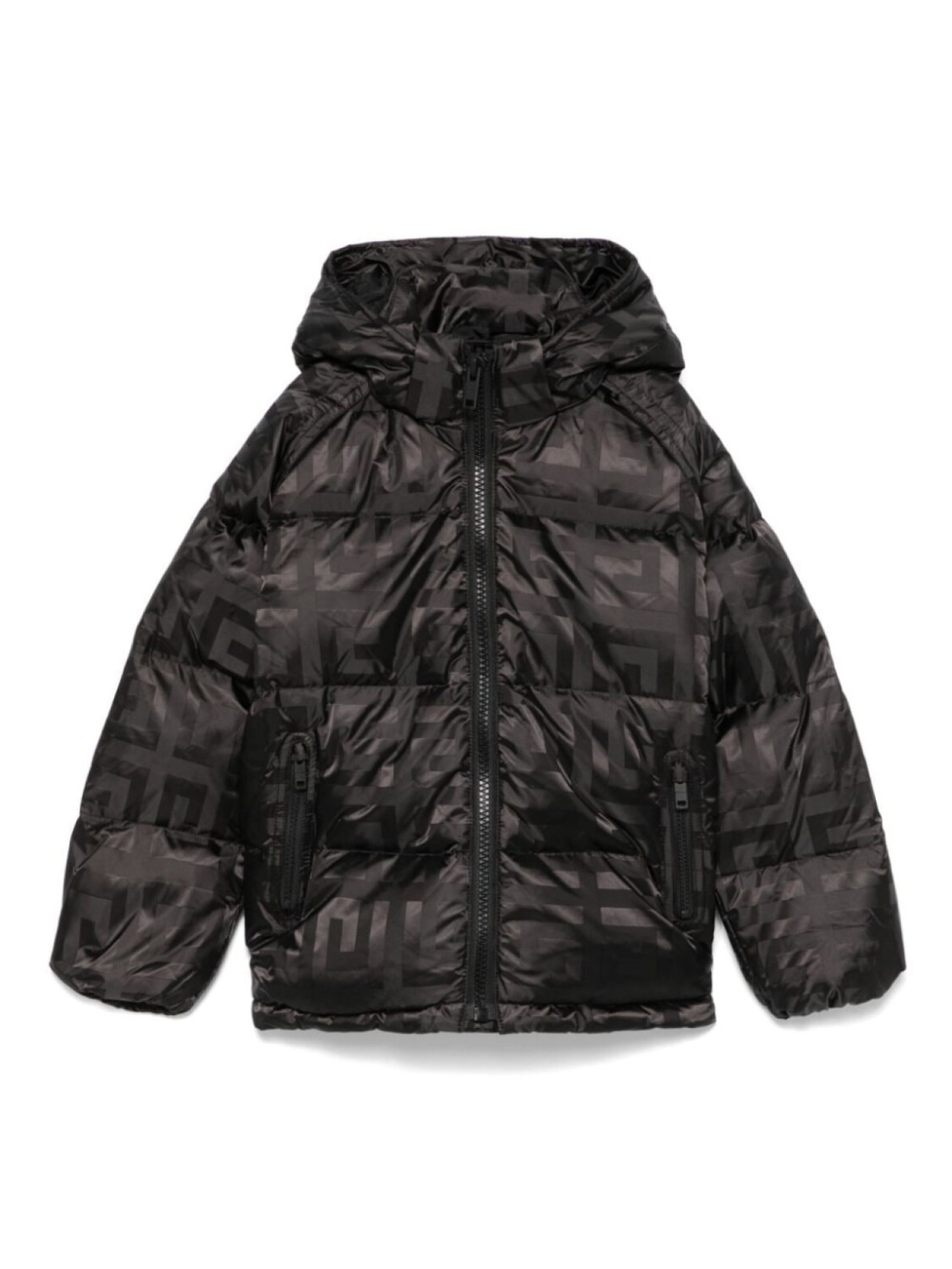 

Givenchy Kids куртка с мотивом 4G, черный