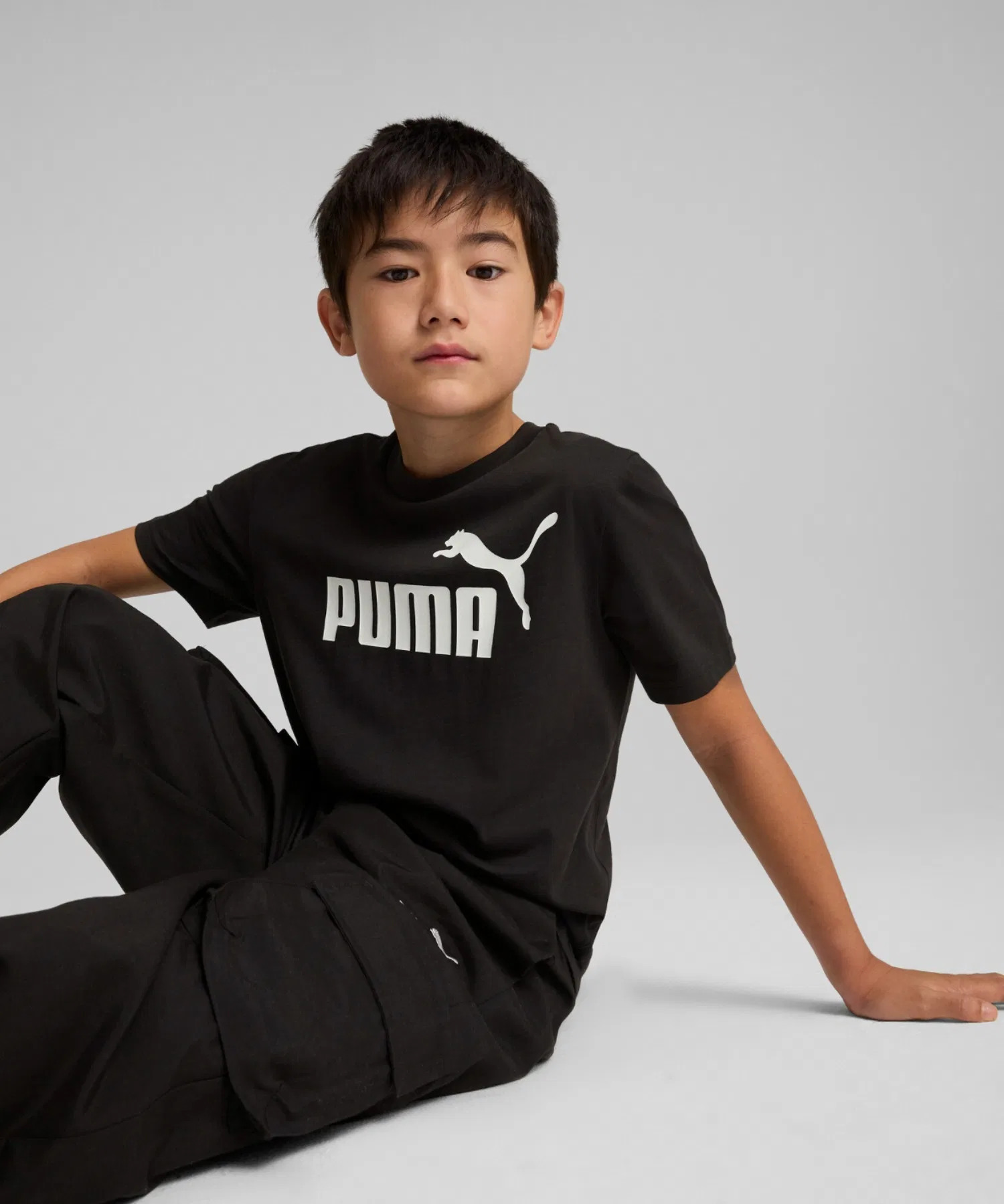 Детская футболка PUMA ESS NO. 1 Logo с коротким рукавом