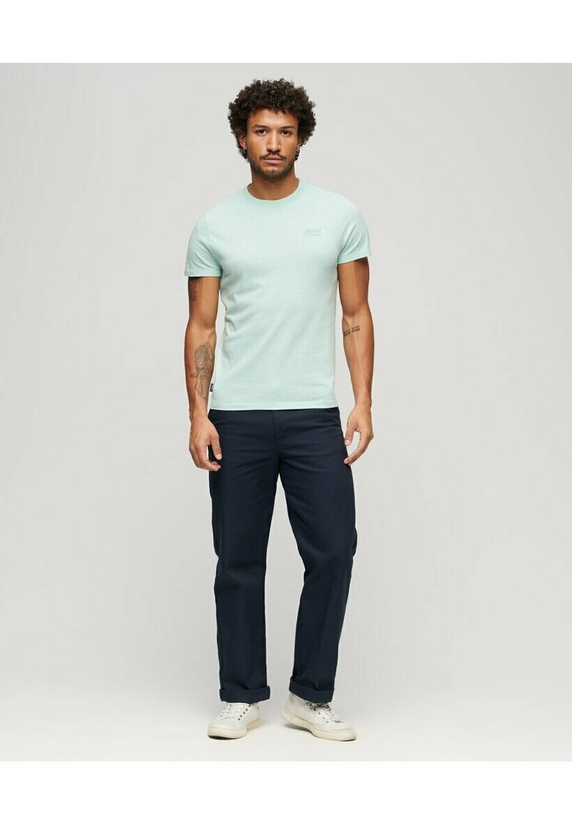 

Футболка базовая VINTAGE LOGO EMB Superdry, цвет light mint green marl