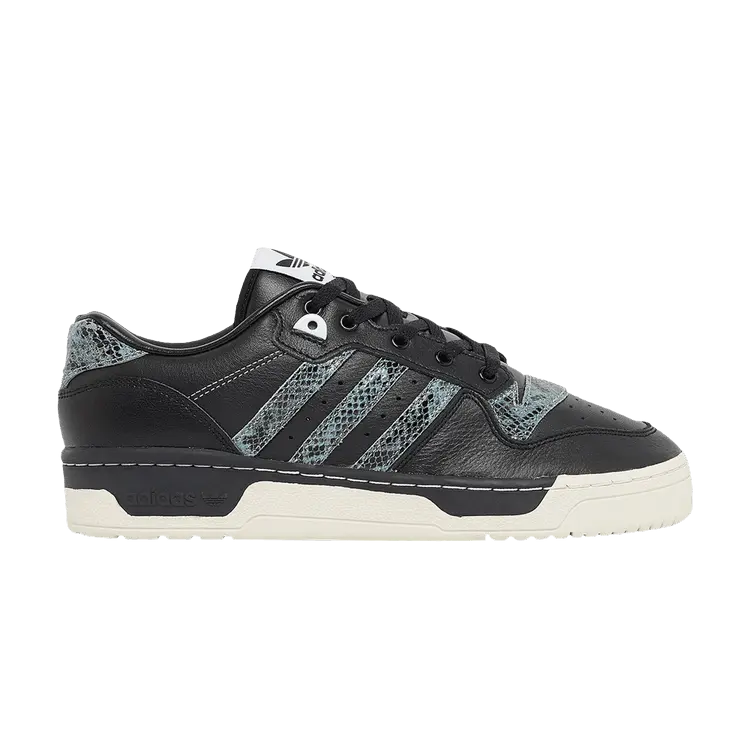 

Кроссовки adidas Rivalry Low 'Black Snakeskin', черный