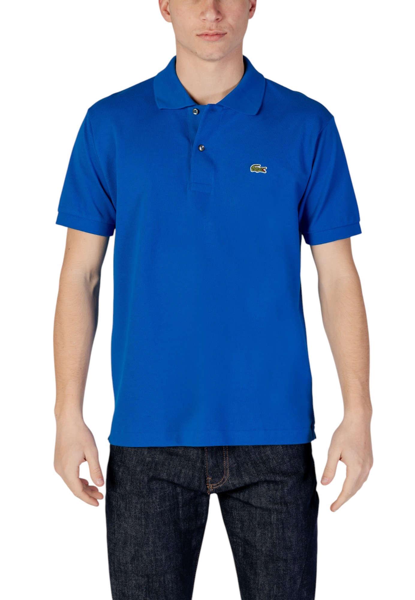 

Поло Lacoste, синий