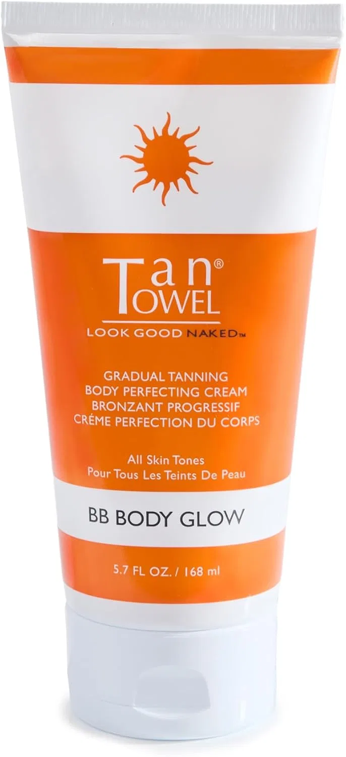 BB-крем для тела TanTowel Body Glow Gold 5.7 Fl Oz Tan Towel