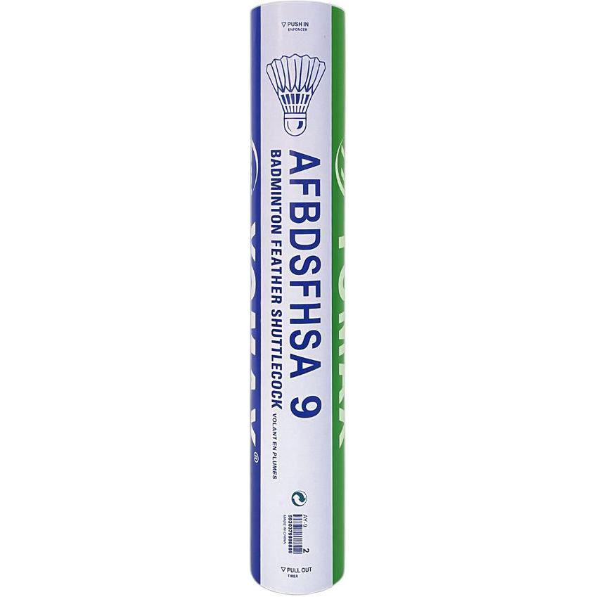 

Волан для бадминтона AY Duck Feather 12 штук тренировочные из утиного пера YONEX