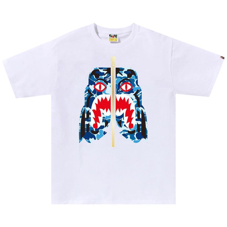 

Футболка BAPE ABC Camo Tiger Tee, White/Blue