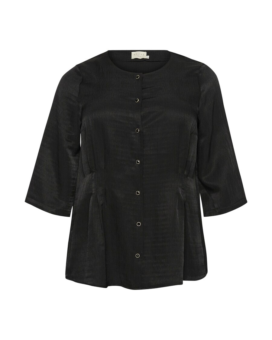 

Блузка с коротким рукавом KAFFE CURVE Blouse Mickela, черный