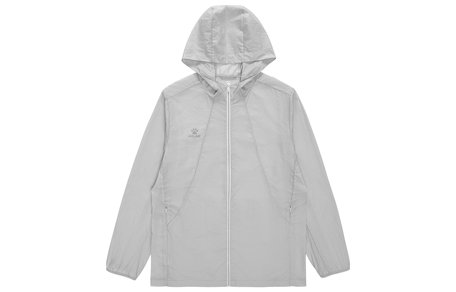 

KELME Сверхлегкая дышащая быстросохнущая одежда с защитой от ультрафиолета Unisex, Steam Gray