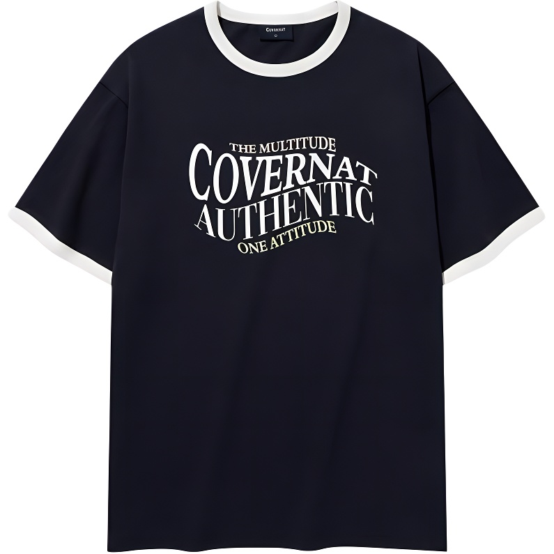 

COVERNAT Футболка SS25 мужская темно-морской синий