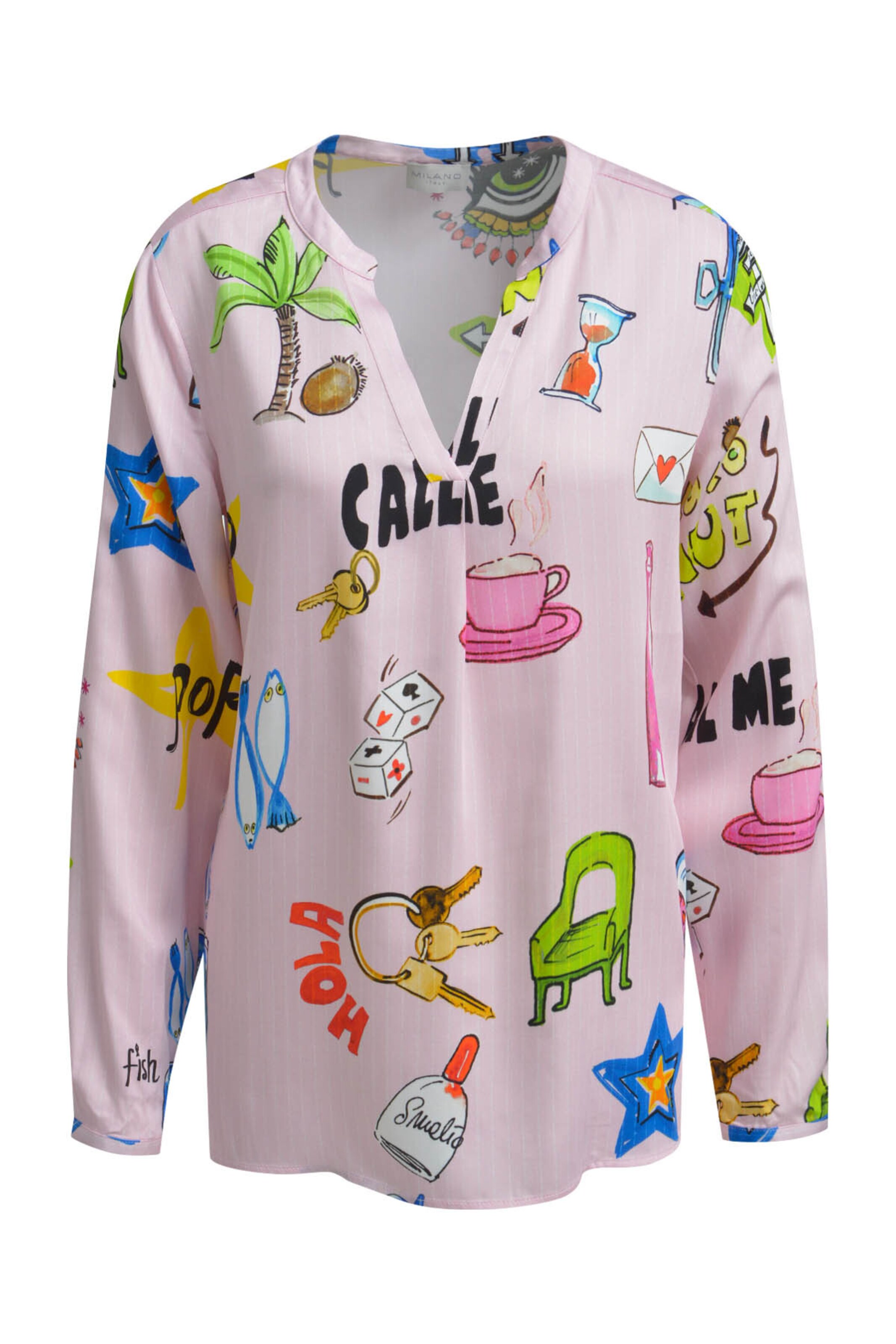 

Milano Italy Блузка в красном цвете