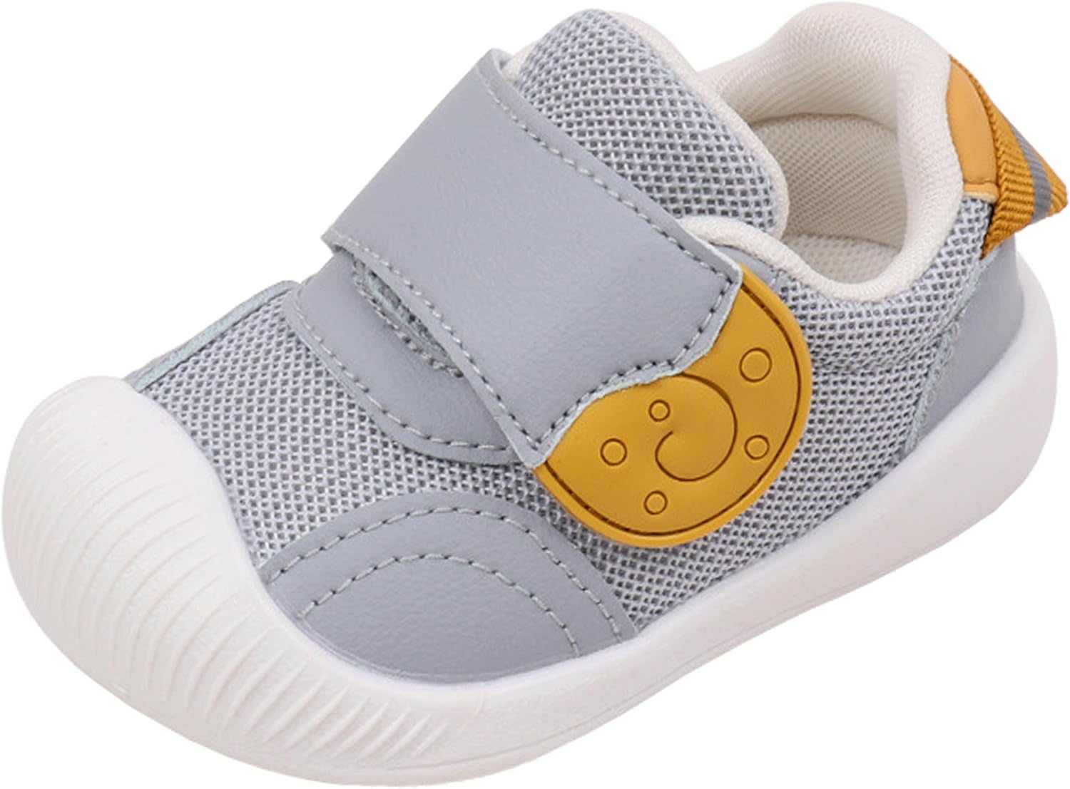 

Детские кроссовки для малышей с резиновой подошвой и мультяшным рисунком Annnowl, серый