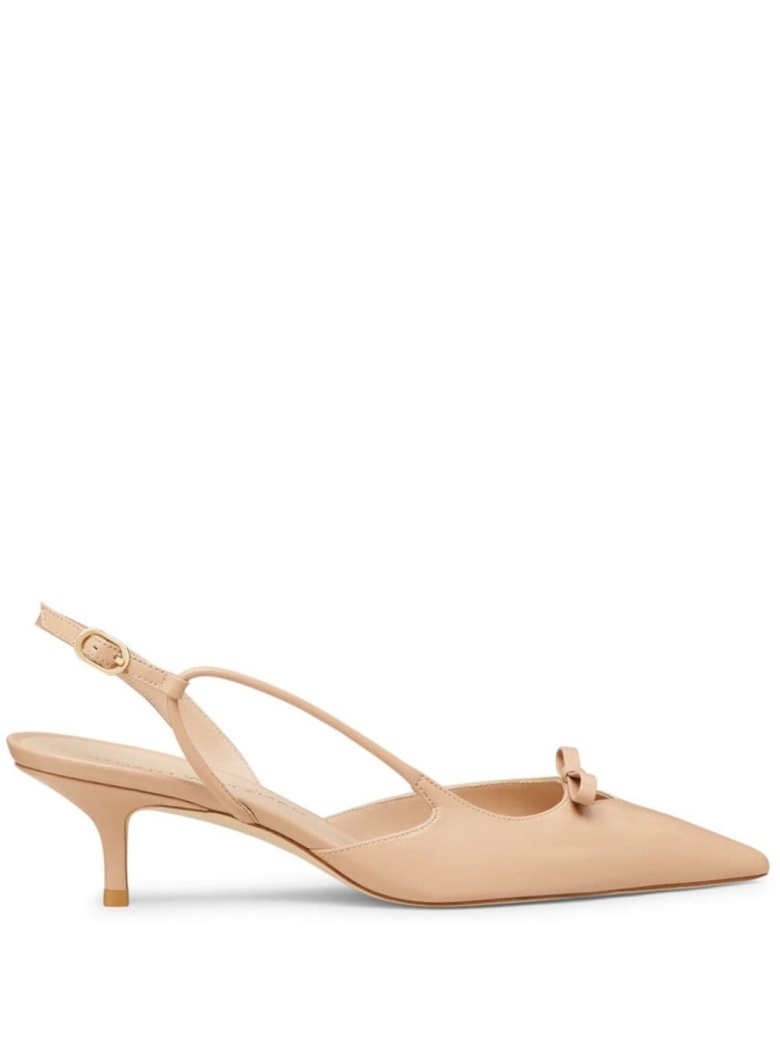 

Stuart Weitzman 50-мм туфли Tully, нейтральный цвет
