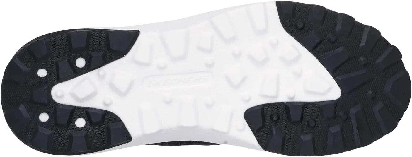 Мужские кроссовки Skechers Urban Explore, Black Textile Synthetic White Trim — фото 2