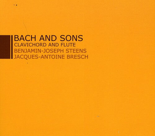 

CD диск Bach, J.S. / Steens / Bresch: Bach & Sons