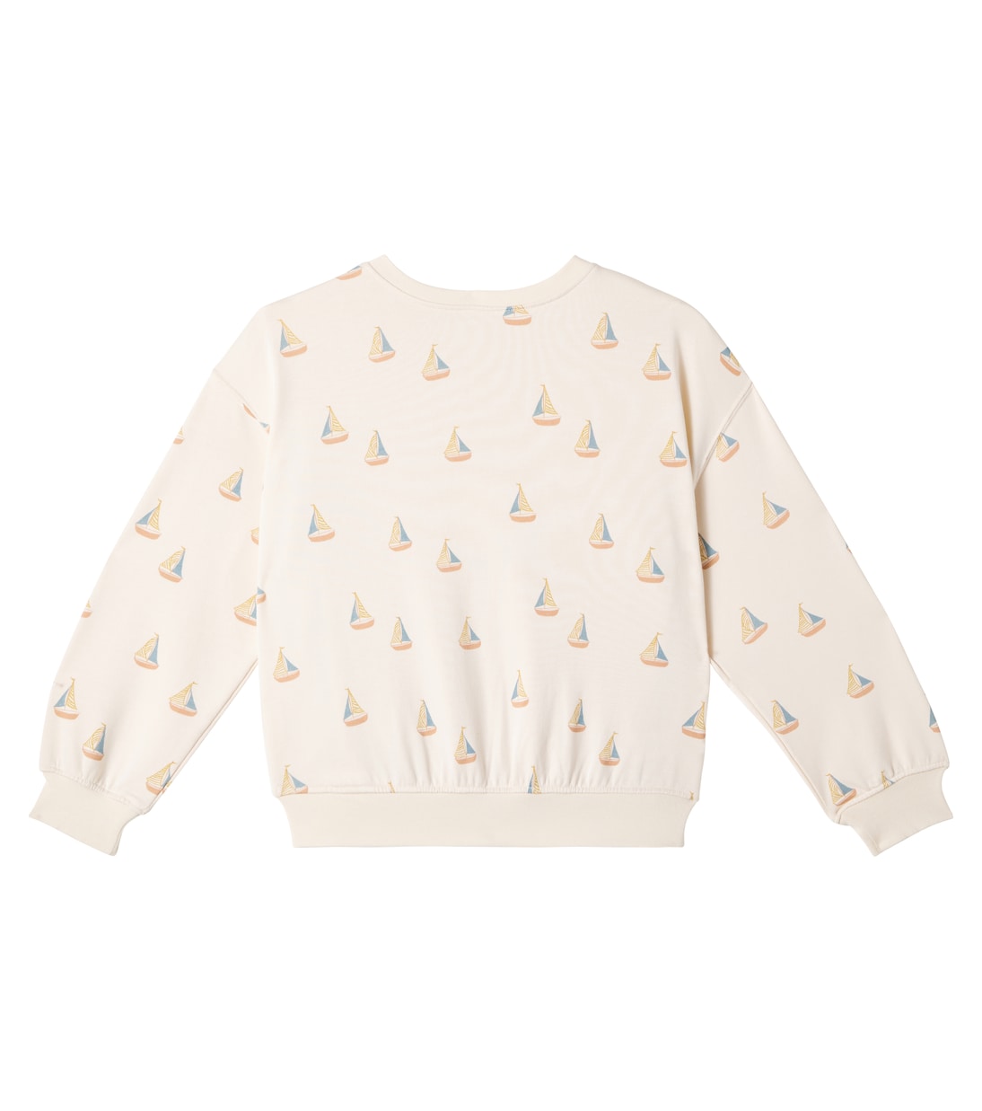 

Толстовка из хлопкового смесового флиса с принтом Rylee + Cru, Sailboats