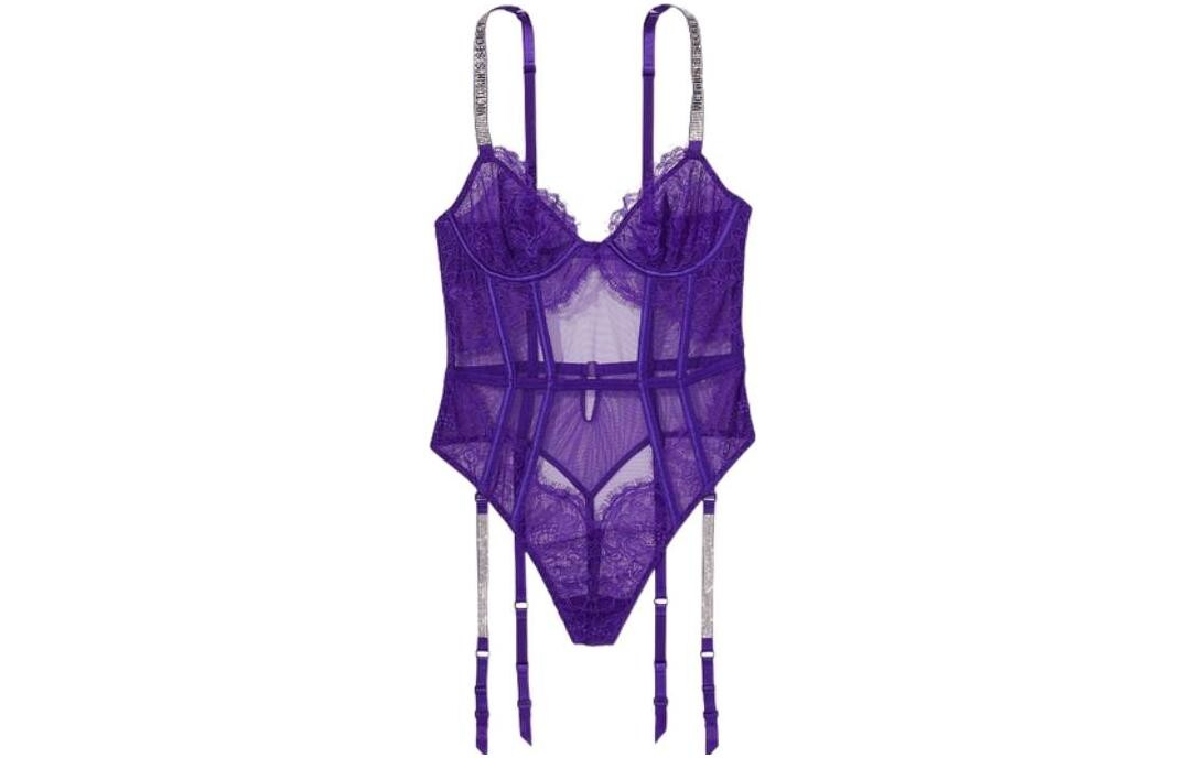 Женское боди Victoria's Secret, цвет Bilberry