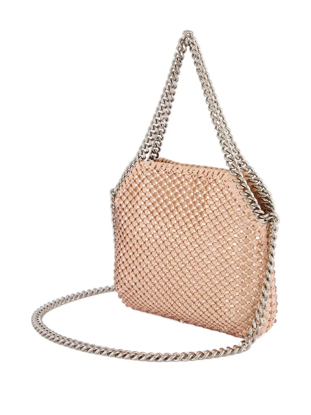 Мини-сумка на плечо Falabella с цепочкой Stella Mccartney, нейтральный — фото 2