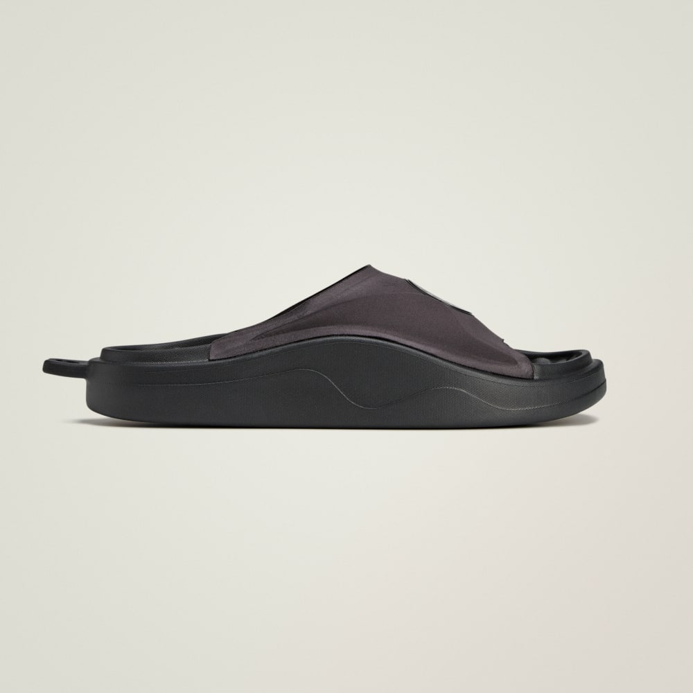 Шлепанцы Adidas by Stella McCartney Slide Shoes, цвет Core Black/Core Black/Core Black